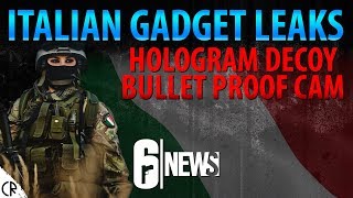 Italian Gadget Leaks - Year 3 - Season 2 - 6News - Tom Clancy's Rainbow Six Siege - R6