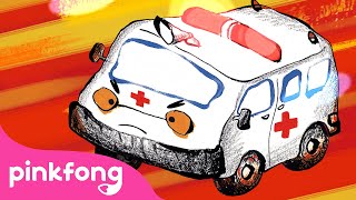 Ambulancia al Rescate | Cuentos de Autos | Pinkfong Cuentos Infantiles