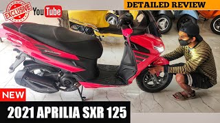 2021 Aprilia SXR 125 Bs6 | Walkaround | On Road Price | Specification | Detailed Review !!