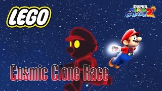 Lego Super Mario Galaxy 2: Cosmic Clone Race (Stop-motion)