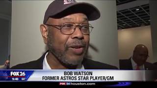Former Astros player, general manager Bob Watson honored by Baseball Assistance Team