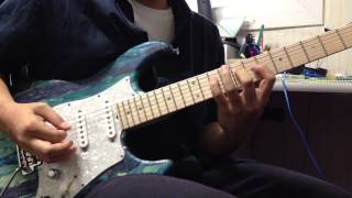 Michiya Haruhata - Jaguar'13 intro & main riff how to play