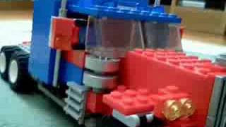 Lego Transformers Optimus Prime part 1
