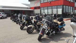Sturgis 2018 on the road from Gillette to downtown Sturges