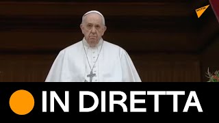 La benedizione di Natale Urbi et Orbi di Papa Francesco in Vaticano