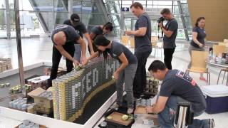 Canstruction Design and Build Competition at ARTIC