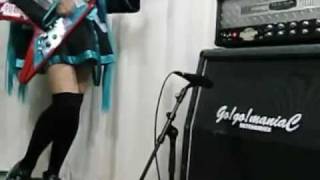 【歌&演奏してみた】 うちのミクに GO!GO!MANIAC 全パートやらせてみた 【K-ON!!】