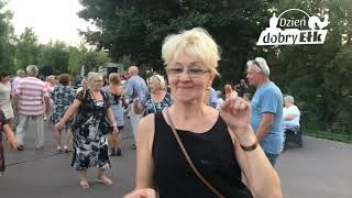 Ełk integruje pokolenia, potańcówki nad rzeką, Ełk 2019