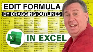 Excel Changing Formula References By Dragging The Mouse - 2427