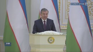 Ўзбекистон Республикаси Президенти хорижий давлатлар элчиларидан ишонч ёрлиқларини қабул қилди