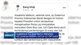 Ramai Kepala Daerah Kirim Surat Tolak UU Ciptaker