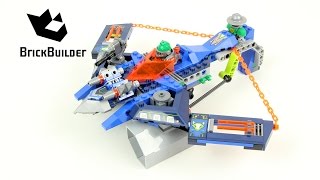 Lego Nexo Knights 70320 Aaron Fox's Aero-Striker V2 - Lego Speed build