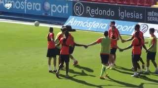 La plantilla cambia la Ciudad Deportiva por el Ciutat de València