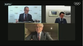 IOC Executive Board press conference amid US diplomatic boycott of Beijing 2022