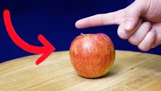 ЧТО ЕСЛИ РАЗДЕЛИТЬ ЯБЛОКО ПАЛЬЦЕМ...?! ПРАНК - СПОР !!!