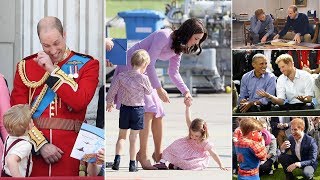 The 22 most candid photos of William, Kate, and Harry from 2017
