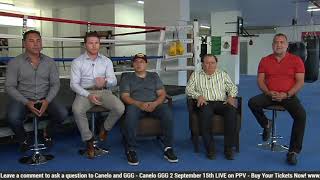 'WE DONT NEED TO TALK ABOUT THAT' - CANELO RESPONSE WHEN ASKED ON FAILED DRUGS TEST / CANELO-GGG 2