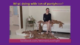 Girls with ton of pantyhose - Whats doing ?