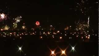 Новогодний салют в Краснодаре (New Year fireworks city of Krasnodar) 2013