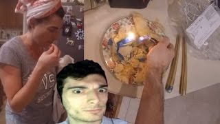 Ice Poseidon baking a cake for Enza's birthday [VOD: 17-11-2016]