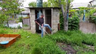 Газонокосилка из болгарки
