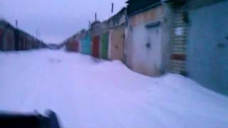 ВАЗ 2104 с двигателем от мотоблока тест ч.2