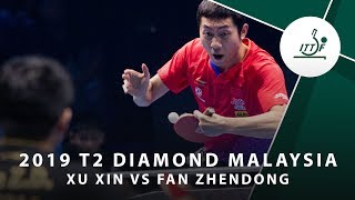 Xu Xin vs Fan Zhendong | T2 Diamond Malaysia (SF)