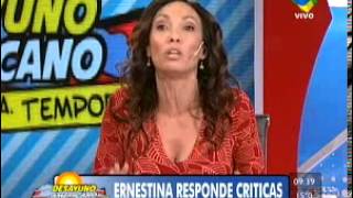 Ernestina Pais responde críticas