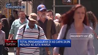 Horror! Angka Pengangguran AS Capai 40 Juta Orang