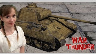 War Thunder -Пантера БР 6.0 - ДЕВУШКА И СТРИМ (PS4 pro)