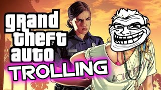 GTA 5 ONLINE - MAN & HIS GIRLFRIEND FREAK OUT - SCRIPT MOD MENU TROLLING (GTA 5 MODS)