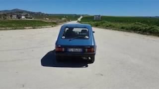 1981 Fiat 127 900cc Engine Sound from rear