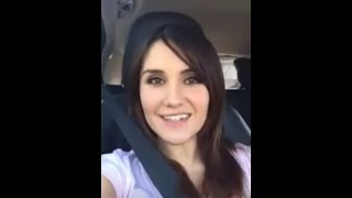 Periscope de Dulce Maria (23 09 2015) rus sub