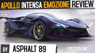 Asphalt 8: Apollo Intensa Emozione REVIEW!