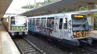 ローマ地下鉄B線ピラミデ駅 Rome Metro Line B Piramide Station
