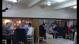 Azerbaijani men find refuge in traditional teahouses