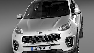 3D Model: KIA Sportage 2016 - CGriver.com