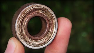 Upcycling Ball Bearing Into Rings | Machinist Ring!
