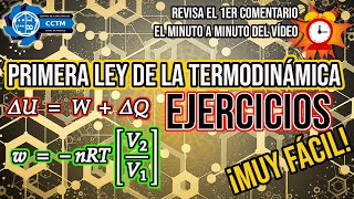 ???? Ejercicios de la Primera Ley de la Termodinámica | Introducción | ¡Muy, muy básico!