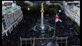 LIVE: Ruling Georgian Dream party holds rally in Tbilisi