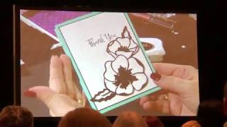 #OnStage2019! Lansing: Peaceful Poppies Suite shown by Dena Rekow