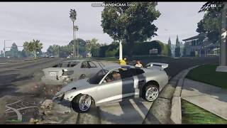 #1 GTA 5 (drive on car) | ГТА 5 (катаемся на тачках) + крутые моменты