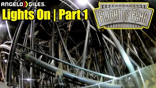 Flight Of Fear At Kings Dominion | Lights On | Part 1 |