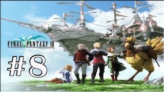 Final Fantasy III (PSP) - Walkthrough P.8 - Gysahl, Living Woods & Tower Of Omen - BOSS: Medusa
