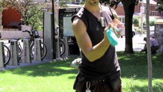 Poi Spinning Lesson: Wrapping Up for Short Poi (Intermediate Tutorial)