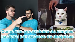 Momento da Comece | Como não ser excluído do simples nacional por excesso de despesas