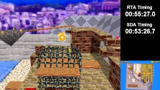 Super Mario 64 DS 80 Star Speedrun in 1:26:06