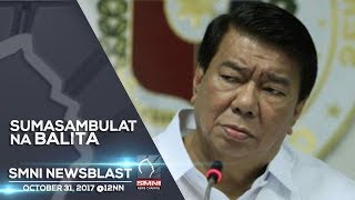 SUMASAMBULAT NA BALITA OCTOBER 31, 2017 @12NN