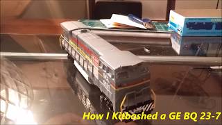 How I Kit bashed a GE BQ 23 7