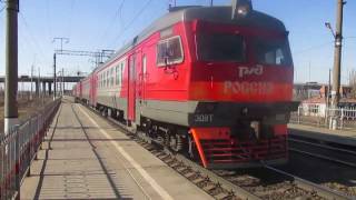 "нежданчик" ЭД9Т-0023 "РОССИЯ" (09.03.2017г._13ч.35мин.)